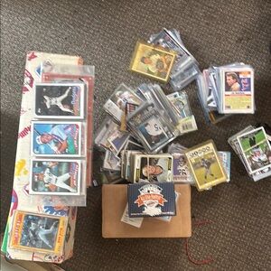 Assorted Sports Trading Cards Collection